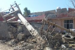 Cizre'deki çatışmalarda 100'den fazla trafo zarar gördü foto