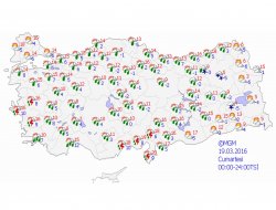 Türkiye’nin büyük bölümünde yağış bekleniyor