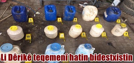 Li Dêrikê teqemenî hatin bidestxistin