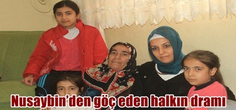 Nusaybin’den göç eden halkın dramı video foto
