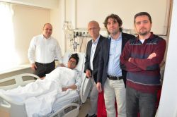 Yapay damarla hayata tutundu