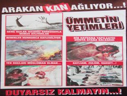 Dünyanın Sesiz Kaldığı Arakan'da Katliam Devam Ediyor