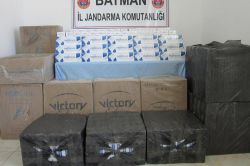 Batman’da 105 bin TL’lik kaçak sigara ele geçirildi
