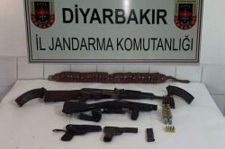 Diyarbakır’da silah kaçakçılarına yönelik baskın