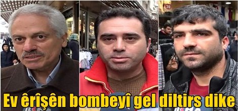 Ev êrîşên bombeyî gel diltirs dike