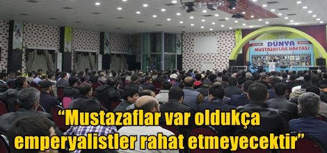 Mustazaflar var oldukça emperyalistler rahat etmeyecektir video foto