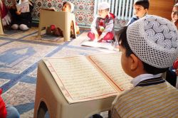 Batman’da minikler cami ile buluştu