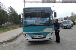 Bingöl'de toplu taşıma araçlarına yönelik denetim foto