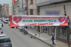 Batman esnafından örnek Peygamber sevgisi