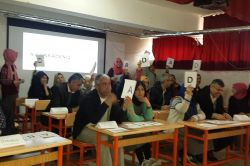 Batman'da bilgi yarışmasında veliler yarıştı