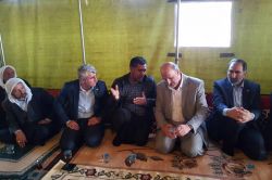 HÜDA PAR katledilen muhtarın taziyesine katıldı