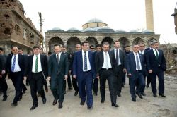 Bakanlar Sur'da incelemelerde bulundu