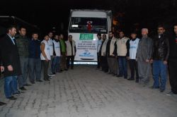 Ağrı’da çatışmaların mağduru halka yardım eli foto