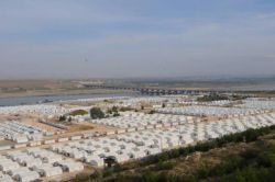 Çadır kentte yangın: 1 ölü