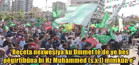 “Reçeta nexweşiya ku Ummet tê de ye bes pêgirtîbûna bi Hz Muhammed (s.x.l) mimkûn e”