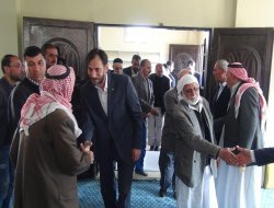 HUDA PAR çû taziya kesê Sûriyeyî yê ku di êrîşa bombeyî de miribû