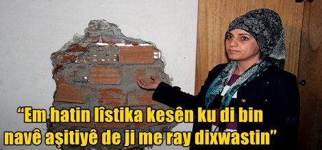 “Em hatin lîstika kesên ku di bin navê aşitiyê de ji me ray dixwastin”