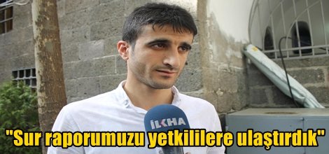 Sur raporumuzu yetkililere ulaştırdık video