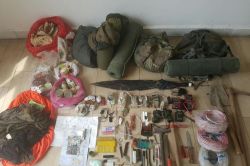 Diyarbakır’ın Lice ve Kulp ilçelerinde  pkkye ait mühimmat ele geçirildi foto