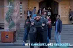 Misafir öğrencilerden 'Barış' konulu kısa film video foto