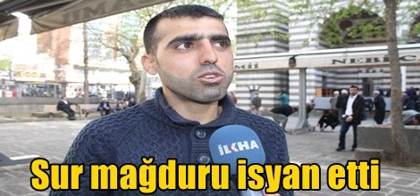 Sur mağduru isyan etti video