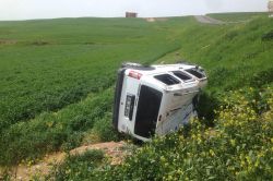 Diyarbakır'ın Silvan ilçesinde kaza: 5 yaralı foto