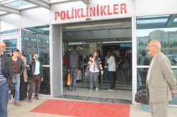 Hastanede şüpheli çanta paniği