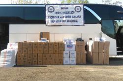 348 bin TL değerinde kaçak sigara ele geçirildi