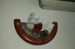 Lamba içine tuzaklanan patlayıcı bulundu