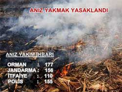 Anız Yakmak Yasaktır