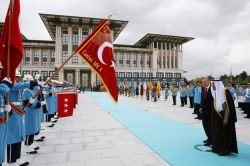 Suudi Arabistan Kralı Selman Cumhurbaşkanlığı Külliyesi’nde