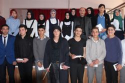 Iğdır İMKB Anadolu Lisesinde Kutlu Doğum etkinliği