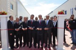 Vali OSB’de fabrika açılışı yaptı