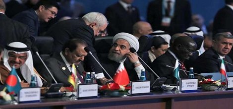 Ruhanî û Zarîf beşdarî rûniştina girtinê ya ÎÎTê nebûn