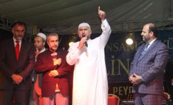 Mescid-i Aksa imamı Şeyh Nureddin İshak Recebi  Şanlıurfa'da video foto