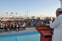 Çadır kente Kutlu Doğum programı foto