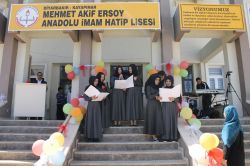 Lise öğrencilerinden Kutlu Doğum etkinliği video foto