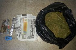 Batman’da 7 kilo esrar ele geçirildi foto