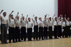 Şanlıurfa Hattat Behçet Arabi İmam Hatip Ortaokulu öğrencilerinden kutlu doğum etkinliği video foto