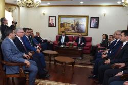 Şanlıurfa Valisi HSYK heyetini ağırladı