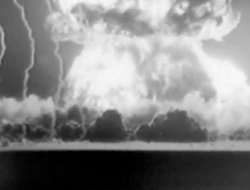 Atom bombasının gerçek sesi-video