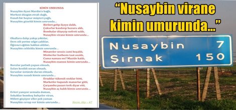 “Nusaybin virane kimin umurunda…”