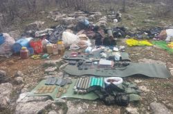 Siirt’te mühimmat ele geçirildi