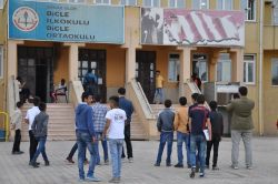 Silopili mağdur öğrenciler TEOG sınavına girdi video foto