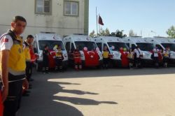 Sağlık Müdürlüğü filosuna 10 yeni ambulans