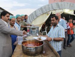 500 Kişilik İftar Çadırı Kurulacak