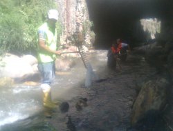 Bitlis Deresi Temizleniyor