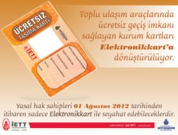 Kurum Kartları Elektronik Karta Dönüştürülüyor