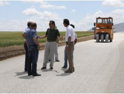 Ağrı Valisi Köy Yollarını Denetledi