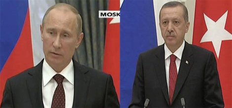 Erdoğan ve Putin'den ortak basın toplantısı